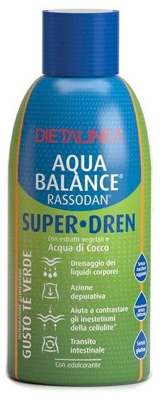 AQUA BALANCE RASSODAN SUPER DREN TE VERDE 500 ML - Farmacia Del Monaco
