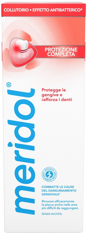 MERIDOL COLLUTORIO PROTEZIONE COMPLETA SENZA ALCOOL 400 ML - Farmacia Del Monaco