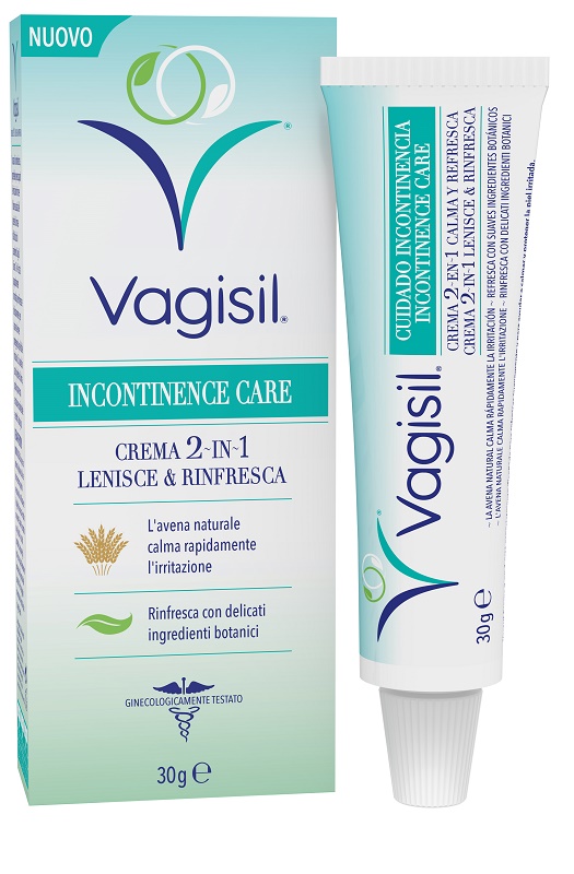VAGISIL INCONTINENCE CARE CREMA 2IN1 LENISCE & RINFRESCA 30 G - Farmacia Del Monaco