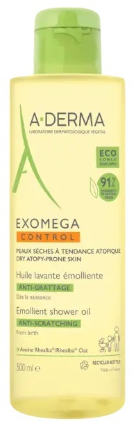 EXOMEGA CONTROL OLIO LAVANTE EMOLLIENTE RICARICA 500 ML - Farmacia Del Monaco