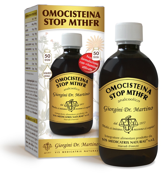 OMOCISTEINA STOP MTHFR LIQUIDO ANALCOOLICO 500 ML - Farmacia Del Monaco