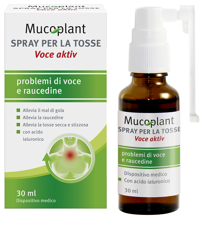 THEISS MUCOPLANT SPRAY TOSSE VOCE AKTIV 30 ML - Farmacia Del Monaco