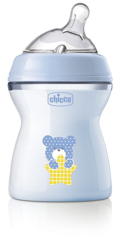 CHICCO BIBERON NAT FEEL PP 2M+ 250 ML BIMBO - Farmacia Del Monaco