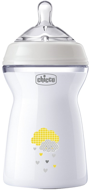 CHICCO BIBERON NAT FEEL PP 6M+ 330 ML UNISEX - Farmacia Del Monaco
