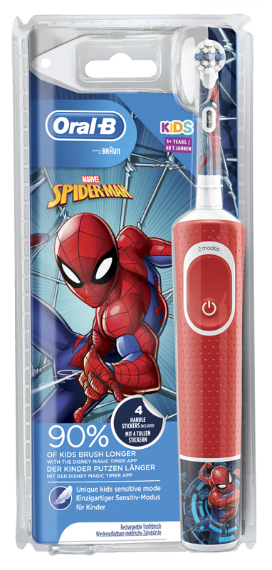 ORALB VITALITY KIDS SPIDERMAN SPAZZOLINO ELETTRICO - Farmacia Del Monaco