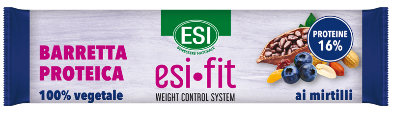 ESI FIT BARRETTA PROTEICA MIRTILLI 40 G - Farmacia Del Monaco