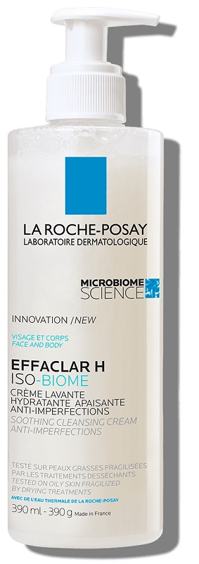 EFFACLAR H ISO BIOME CREMA LAVANTE 400 ML - Farmacia Del Monaco