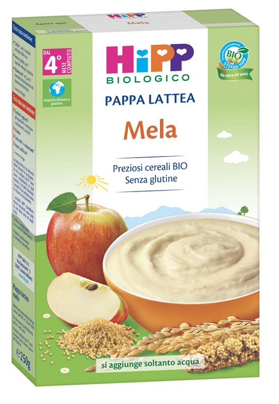HIPP BIO PAPPA LATTEA MELA 250 G - Farmacia Del Monaco