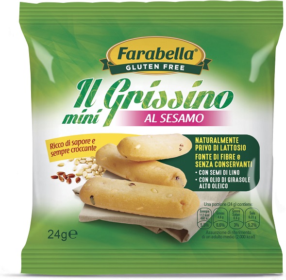 FARABELLA IL MINI GRISSINO AL SESAMO 24 G - Farmacia Del Monaco