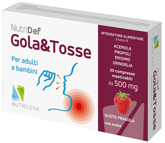 NUTRIDEF GOLA&TOSSE 20 COMPRESSE - Farmacia Del Monaco