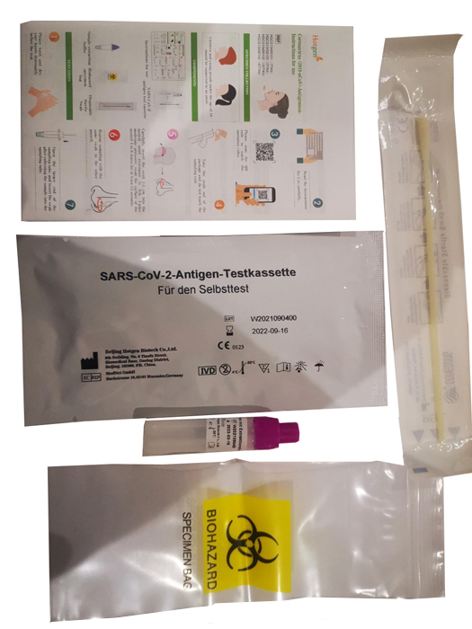TEST ANTIGENICO RAPIDO COVID-19 HOTGEN AUTODIAGNOSTICO DETERMINAZIONE QUALITATIVA ANTIGENI SARS-COV-2 IN TAMPONI NASALI MEDIANTE IMMUNOCROMATOGRAFIA - Farmacia Del Monaco