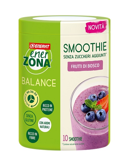 ENERZONA SMOOTHIE FRUTTI DI BOSCO 300 G - Farmacia Del Monaco