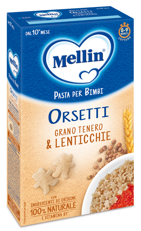 MELLIN ORSETTI CON LENTICCHIE 280 G - Farmacia Del Monaco