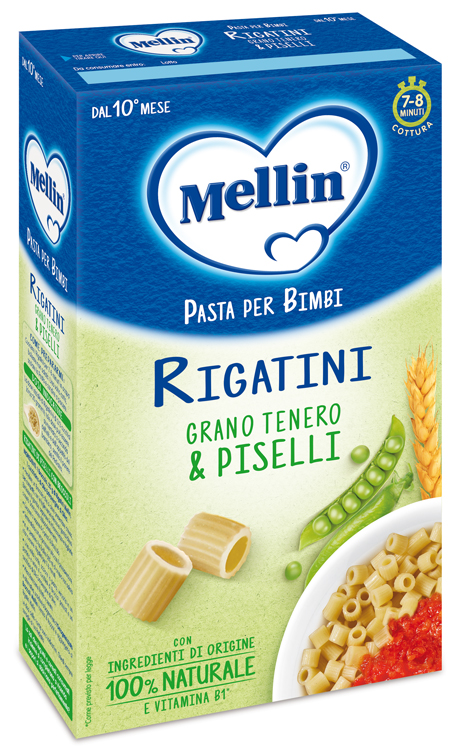 MELLIN RIGATINI CON PISELLI 280 G - Farmacia Del Monaco