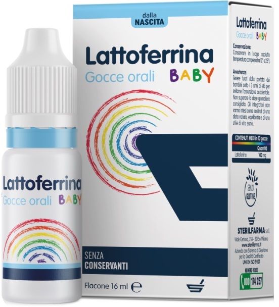 LATTOFERRINA BABY GOCCE ORALI 16 ML - Farmacia Del Monaco