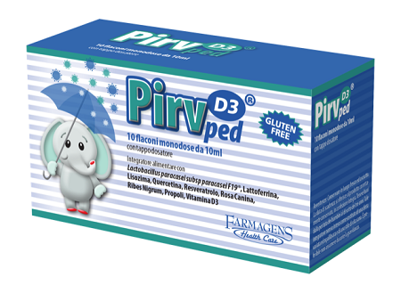 PIRV D3 PED 10 FLACONI MONODOSE - Farmacia Del Monaco