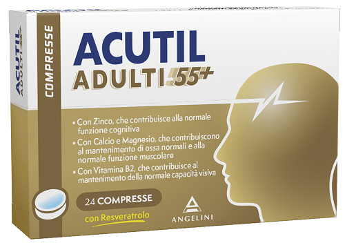 ACUTIL ADULTI 55+ 24 COMPRESSE IT - Farmacia Del Monaco
