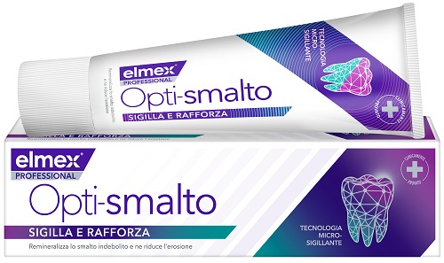ELMEX DENTIFRICIO OPTISMALTO PROFESSIONAL 75 ML - Farmacia Del Monaco