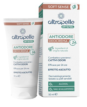 ALTRAPELLE DRY & FEEL DEOCREMA ANTIODORE 24H 50 ML - Farmacia Del Monaco