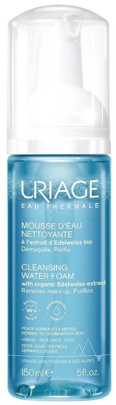 URIAGE MOUSSE D'EAU NETTOYANTE 150 ML - Farmacia Del Monaco