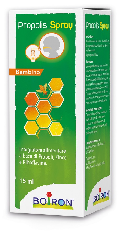 PROPOLIS SPRAY BAMBINO 15 ML - Farmacia Del Monaco