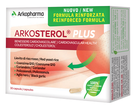 ARKOSTEROL PLUS 30 CAPSULE - Farmacia Del Monaco