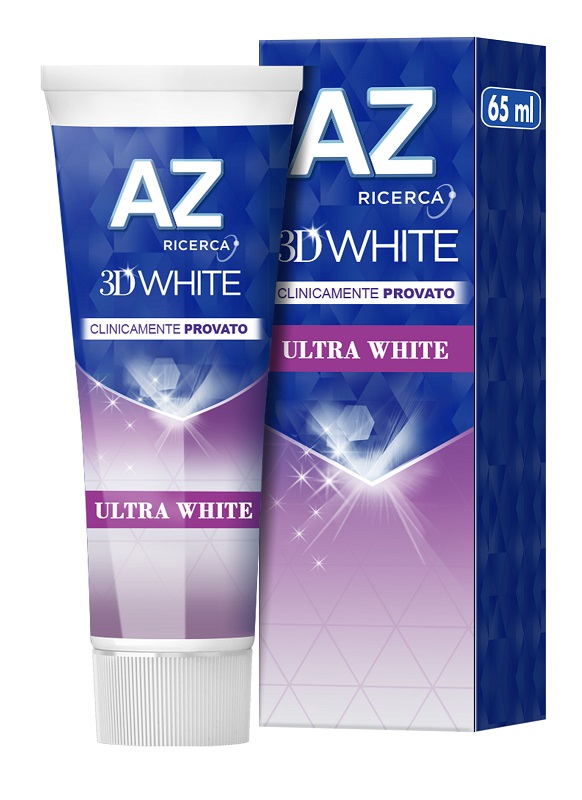AZ 3D ULTRAWHITE DENTIFRICIO 65 ML - Farmacia Del Monaco