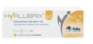 SIRINGA INTRA-ARTICOLARE HYALUBRIX 60 ACIDO IALURONICO 1,5% 60 MG 4 ML - Farmacia Del Monaco