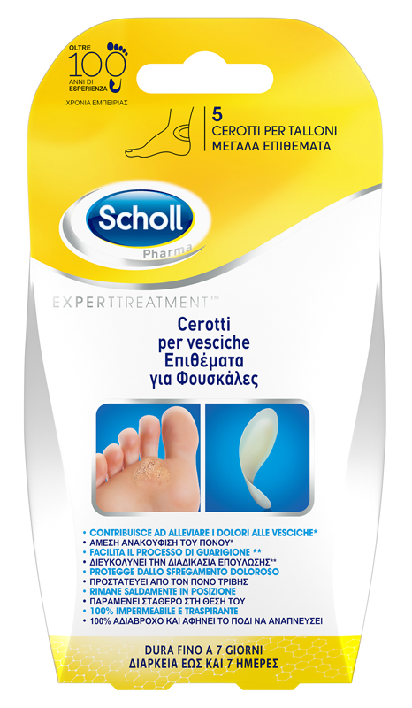 CEROTTO SCHOLL VESCICHE TALLONE 6 PEZZI - Farmacia Del Monaco