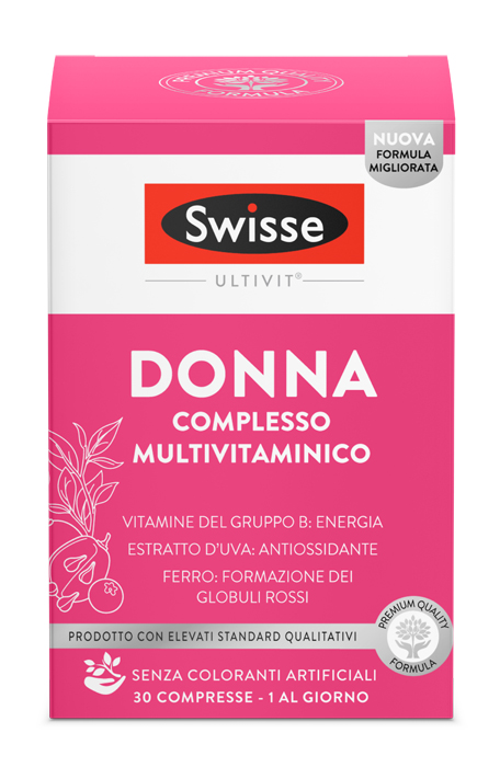 SWISSE MULTIVITAMINICO DONNA 30 COMPRESSE - Farmacia Del Monaco