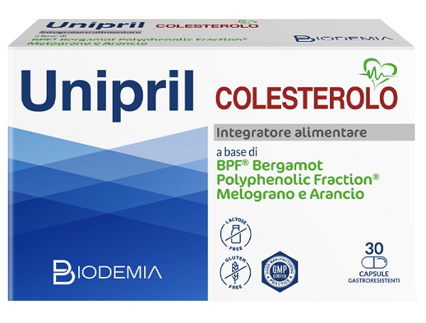 UNIPRIL COLESTEROLO 30 CAPSULE GASTRORESISTENTI - Farmacia Del Monaco