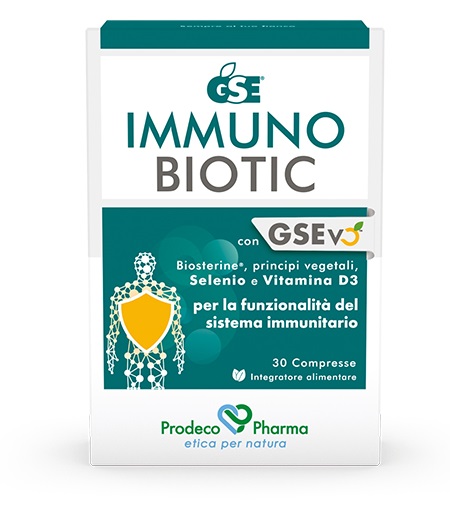 GSE IMMUNOBIOTIC 30 COMPRESSE - Farmacia Del Monaco