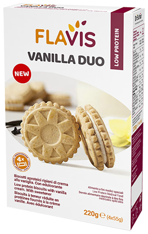 FLAVIS VANILLA DUO 220 G - Farmacia Del Monaco