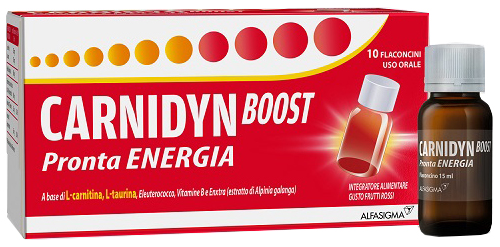 CARNIDYN BOOST 10 FLACONCINI - Farmacia Del Monaco