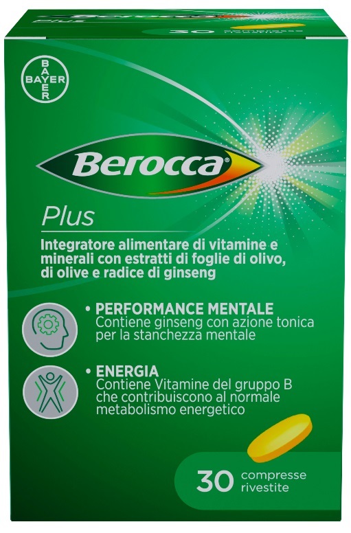 BEROCCA PLUS 30 COMPRESSE - Farmacia Del Monaco