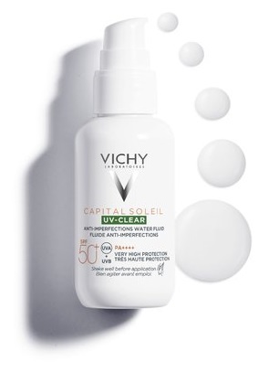 CAPITAL SOLEIL UV CLEAR SPF50 40 ML - Farmacia Del Monaco