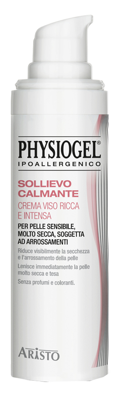 PHYSIOGEL IPOALLERGENICO SOLLIEVO CALMANTE CREMA VISO RICCA E INTENSA 40 ML - Farmacia Del Monaco