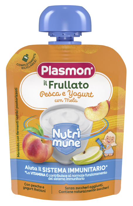 PLASMON NUTRI-MUNE PESCA/YOGURT CON MELA 85 G - Farmacia Del Monaco