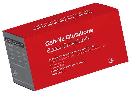 GSH VA GLUTATIONE BOOST 30 STICK OROSOLUBILI - Farmacia Del Monaco