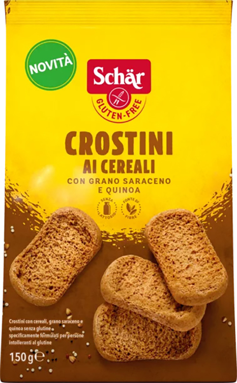 SCHAR CROSTINI AI CEREALI 150 G - Farmacia Del Monaco