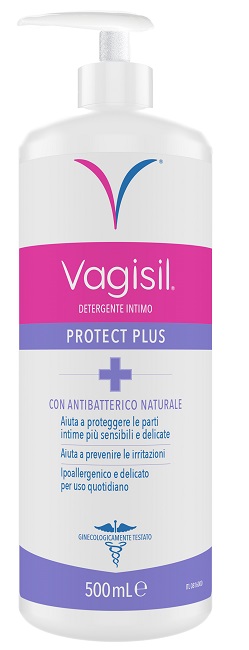 VAGISIL DETERGENTE PROTECT PLUS 500 ML - Farmacia Del Monaco