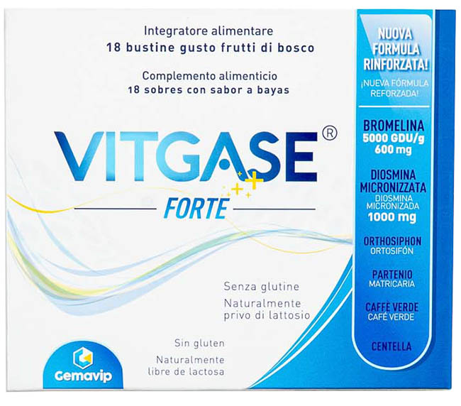 VITGASE FORTE 18 BUSTINE DA 4 G - Farmacia Del Monaco