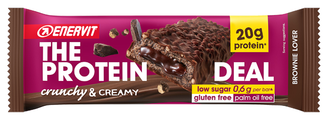 THE PROTEIN DEAL BROWNIE LOVER BARRETTA 55 G - Farmacia Del Monaco