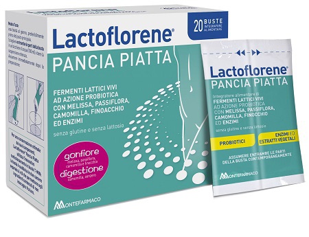 LACTOFLORENE PANCIA PIATTA 20 BUSTINE - Farmacia Del Monaco