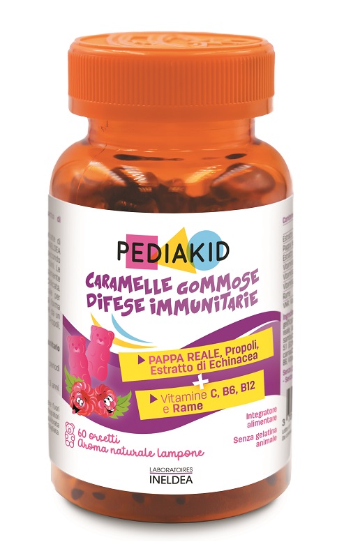 PEDIAKID DIFESE IMMUNITARIE 60 ORSETTI GOMMOSI - Farmacia Del Monaco