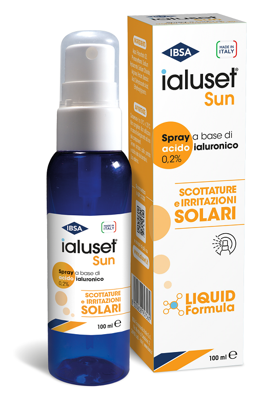 IALUSET SUN SCOTTATURE E IRRITAZIONI SOLARI SPRAY 100 ML - Farmacia Del Monaco