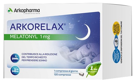 ARKORELAX MELATONYL 120 COMPRESSE - Farmacia Del Monaco