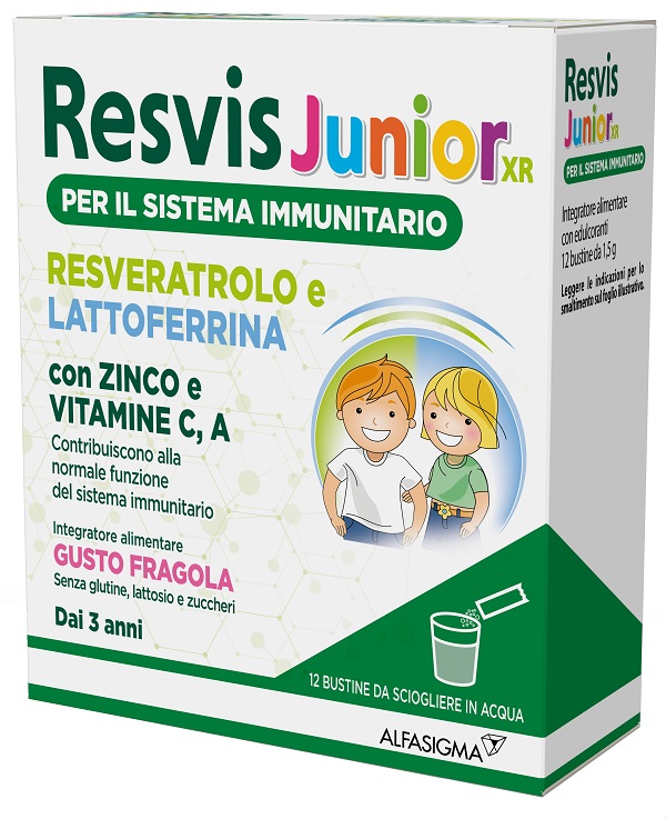RESVIS JUNIOR XR 12 BUSTINE - Farmacia Del Monaco