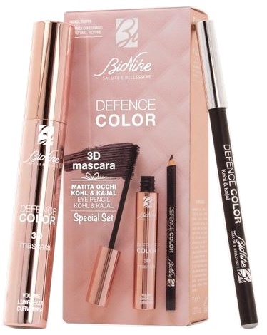 DEFENCE COLOR SPECIAL SET OCCHI MASCARA 3D + MATITA KHOL & KAJAL - Farmacia Del Monaco