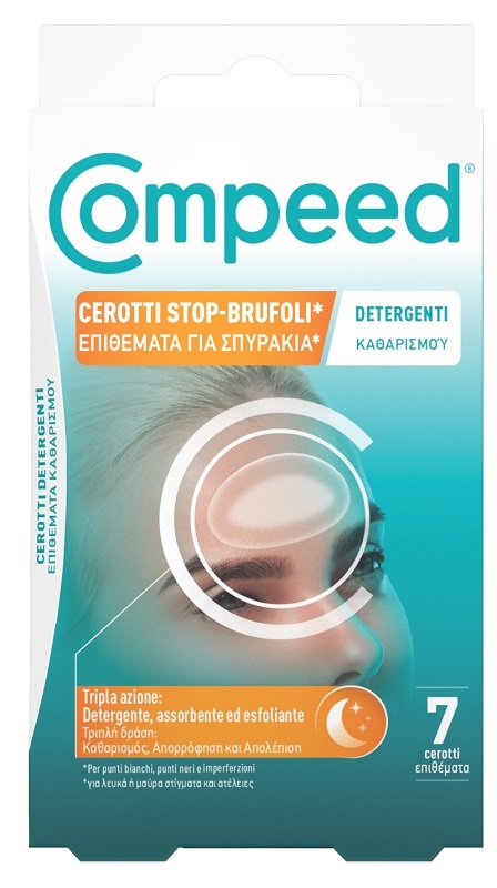 COMPEED CEROTTI STOP BRUFOLI DETERGENTI 7 PEZZI - Farmacia Del Monaco